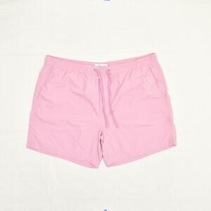 NEW Madewell Men Polyester Pink Size 2XL Everywear Shorts Drawstring Mesh Lined